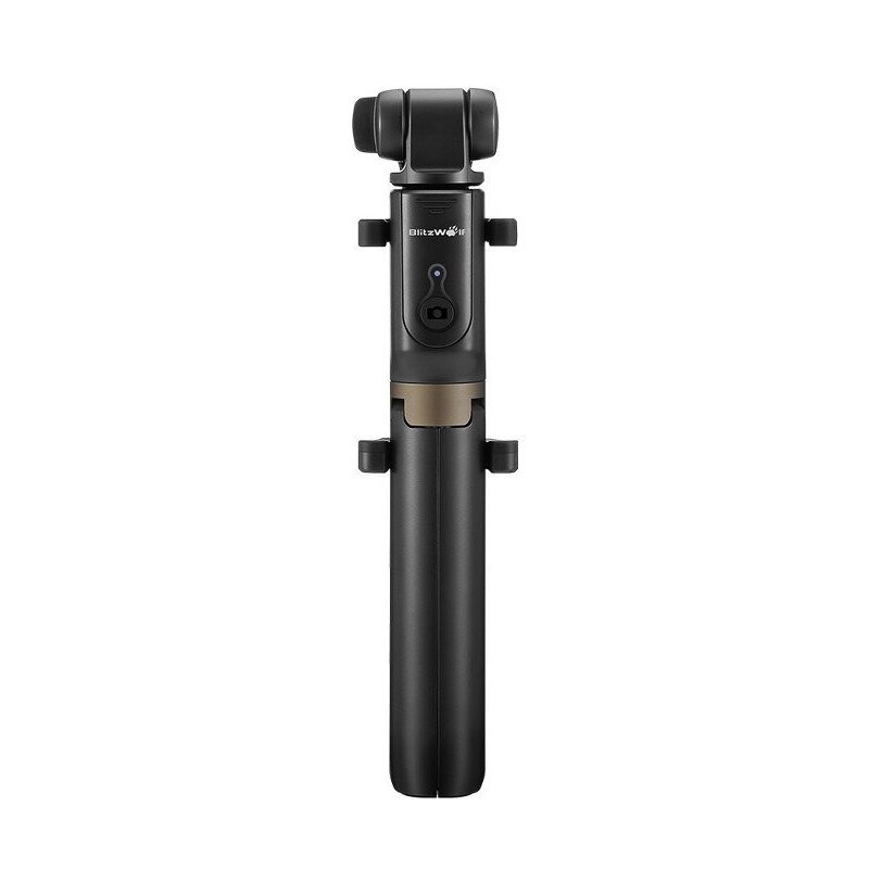 Selfie Stick BlitzWolf BW-BS3, 3 In 1, Trepied, Negru
